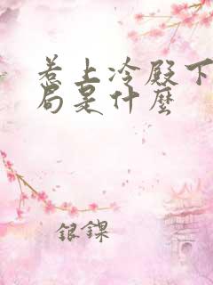 惹上冷殿下大结局是什么