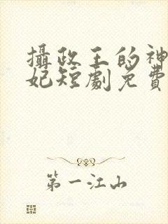 摄政王的神医毒妃短剧免费