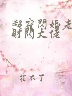 超宠闪婚老公是财阀大佬