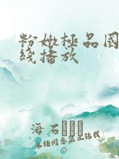 粉嫩极品国产在线播放