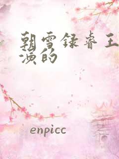 朝雪录睿王是谁演的