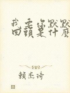 我要你默默走不回头是什么歌歌词是什么意思 我要你默默走不回头是什么歌歌词是什么意思