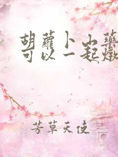 胡萝卜山药冬瓜可以一起炖排骨吗