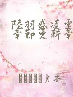 陆羽盛凌云最新章节更新章节 陆羽盛凌云最新章节更新章节