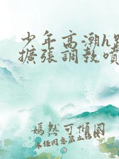 少年高潮h跪趴扩张调教喷h