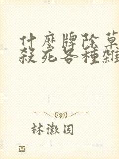 什么牌除草剂能杀死各种杂草及树木