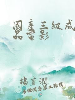 国产三级成人精品电影