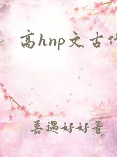 高hnp文古代