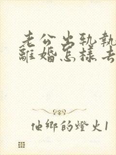 老公出轨执意要离婚怎样去挽回