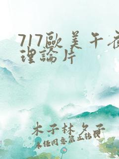 717欧美午夜理论片