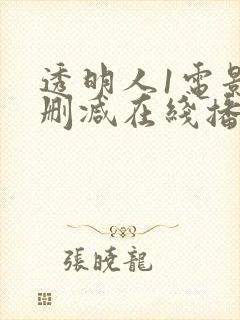 透明人1电影无删减在线播放