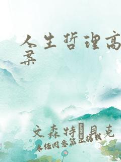 人生哲理高级文案