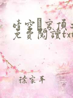 晴空·穹顶之上免费阅读txt
