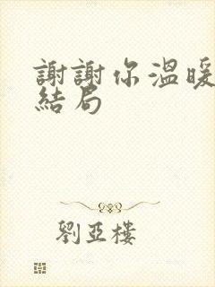谢谢你温暖我大结局
