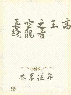长空之王高清在线观看 长空之王高清在线观看