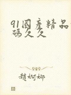 91国产精品乱码久久