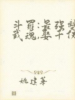 斗罗:最强双生武魂,娶千仞雪 斗罗:最强双生武魂,娶千仞雪