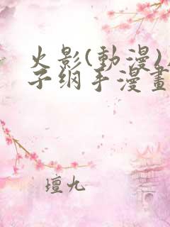 火影(动漫)片子纲手漫画