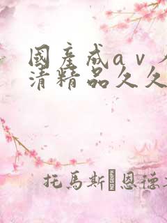 国产成aⅴ人高清精品久久久 国产成aⅴ人高清精品久久久