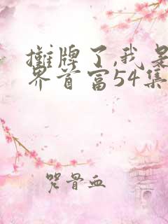 摊牌了,我是世界首富54集