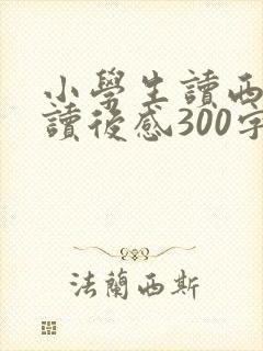 小学生读西游记读后感300字