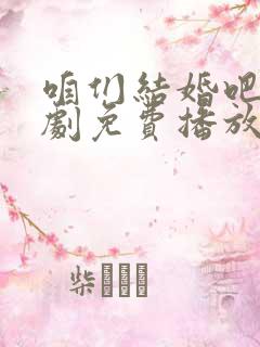 咱们结婚吧电视剧免费播放全集