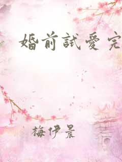 婚前试爱完整版