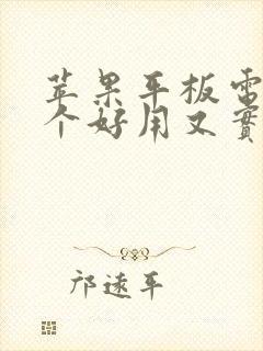 苹果平板电脑哪个好用又实惠