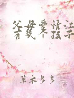 父母爱情江德福有几个孩子