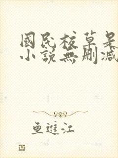 国民校草是女生小说无删减 国民校草是女生小说无删减