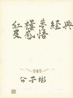 红楼梦经典语录及感悟