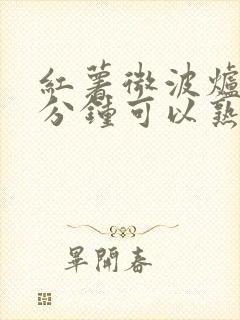 红薯微波炉转几分钟可以熟