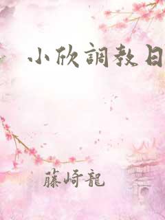 小欣调教日记