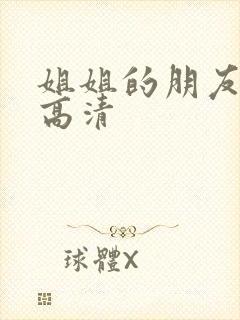 姐姐的朋友在线高清