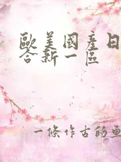 欧美国产日产综合新一区
