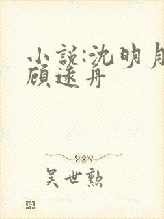 小说:沈明月,顾远舟