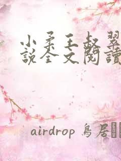 小柔王叔翠芬小说全文阅读免费最新