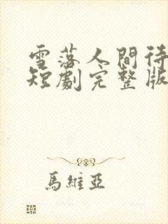 雪落人间待君归短剧完整版