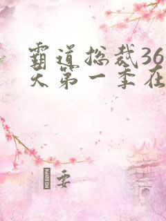 霸道总裁365天第一季在线播放