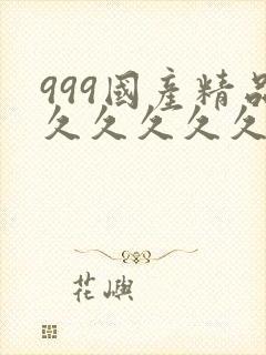 999国产精品久久久久久