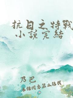 抗日之特战兵王 小说完结