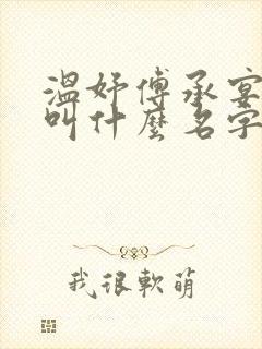 温妤傅承宴小说叫什么名字啊