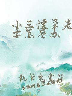 小三怀孕老公想要怎么办