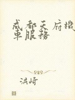 成都天府机场租车服务 成都天府机场租车服务