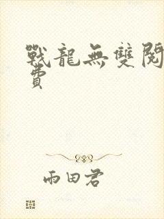 战龙无双阅读免费