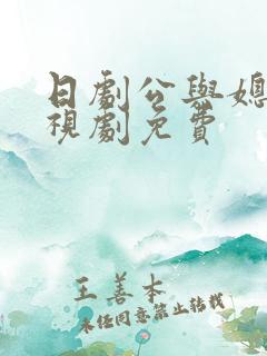 日剧公与媳2电视剧免费