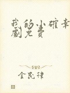 我的小确幸电视剧免费