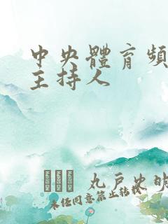 中央体育频道女主持人