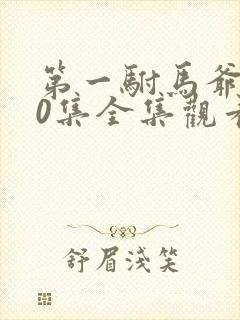 第一驸马爷100集全集观看 第一驸马爷100集全集观看