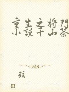 重生之将门毒后小说千山茶客